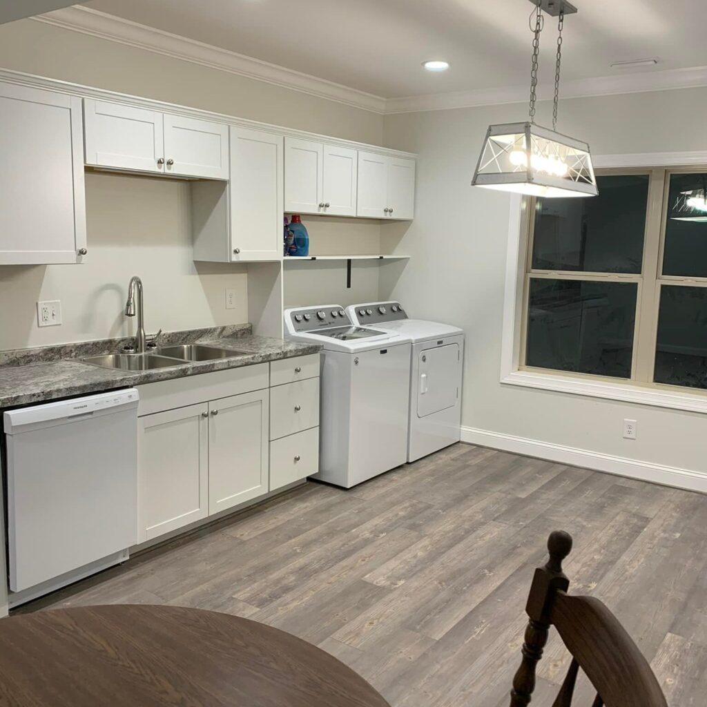 Basement kitchen remodel